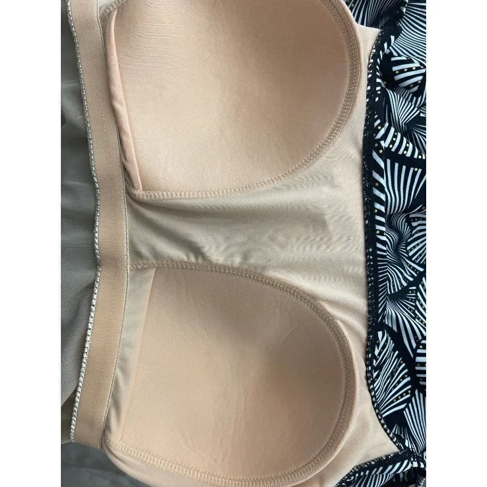 Ceeb Layered One Piece Swimsuit Size 18
